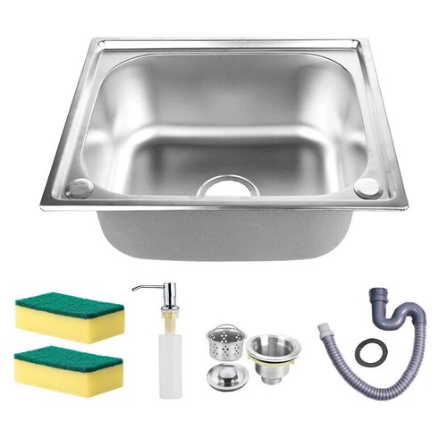 Single bowl undermount chrome - single,
