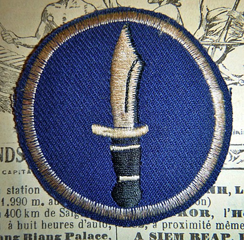 Rare commando knife patch - patch,