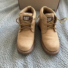 CAT Caterpillar Leather Suede Ankle Boots UK 6 EU 40