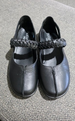 Hotter ortholite black leather - ortholite,