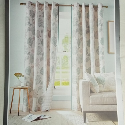 Avril eyelet curtains - eyelet,