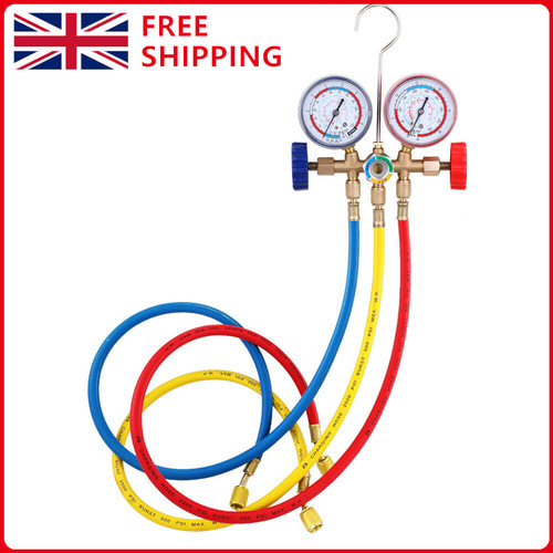 Refrigerant manifold gauge set - manifold,