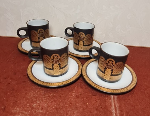 Hornsea midas coffee cup and - cup,