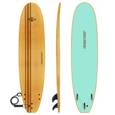 Osprey Pinstripe Foam Surfboard Soft Foamie Complete with Leash and Fins, High