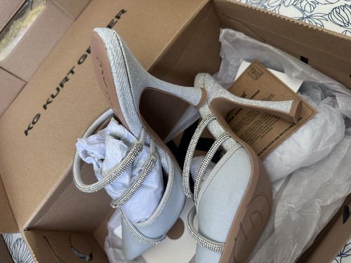 Kurt geiger blue heels they - blue, they're