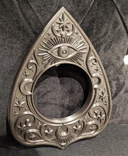Black gothic ouija board - black,