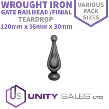 120mm x 36mm WROUGHT IRON GATE