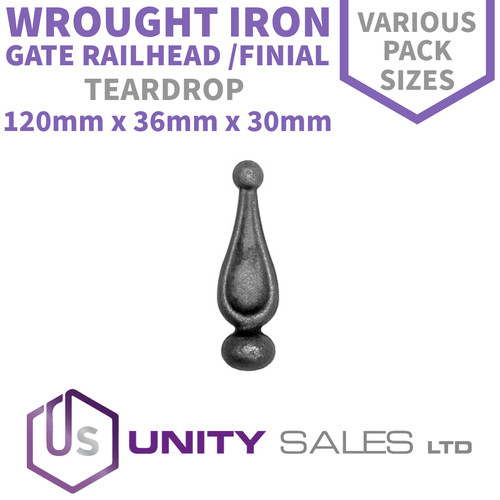 120mm 36mm wrought - wrought, iron