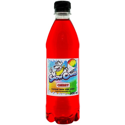 Snow cones syrup cherry - cones,