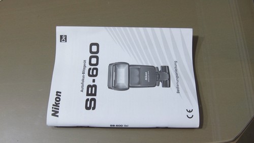 Nikon speedlight flash 600 - nikon, sb-600