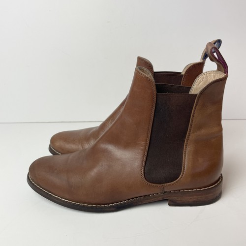 Joules womens brown leather - joules,