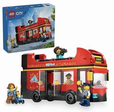 LEGO CITY: Red Double-Decker Sightseeing Bus (60407) New