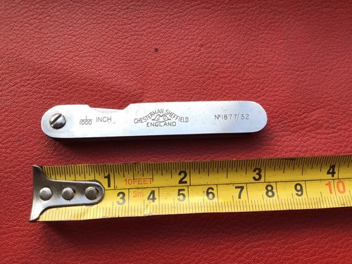 Bentley feeler gauge vintage - bentley,