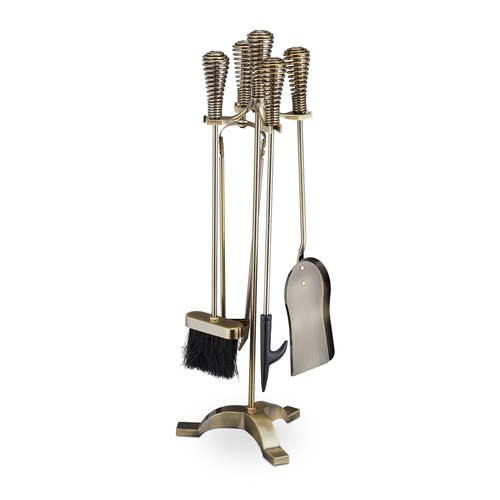 Fireplace tool set antique - tool,