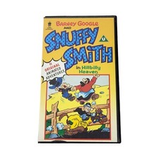 Barney Google and Snuffy Smith in Hillbilly Heaven VHS Video Tape (Rare)