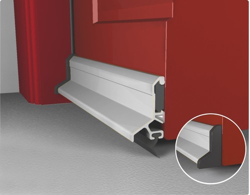 Door weather bar deflector - bar,
