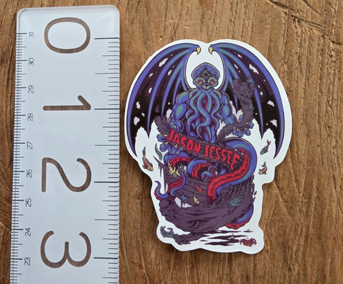 Santa cruz decal - santa,