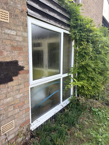 Large pvc double glazed - double,