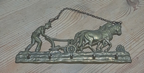 Brass hook key hanger - a, 5