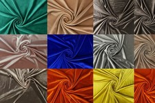 Plush Velvet Upholstery Fabric Material Soft Feel Craft Curtain Cushion Throw