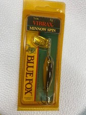 NOS Blue Fox vintage Vibrax Rapala Minnow Spin Fishing Lure 1994