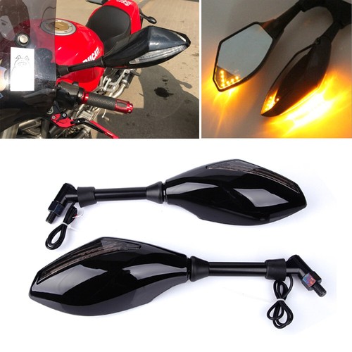 Pair rearview side mirrors led - mirrors,