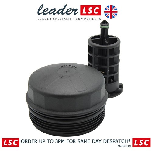 Oil filter housing - oil, cap