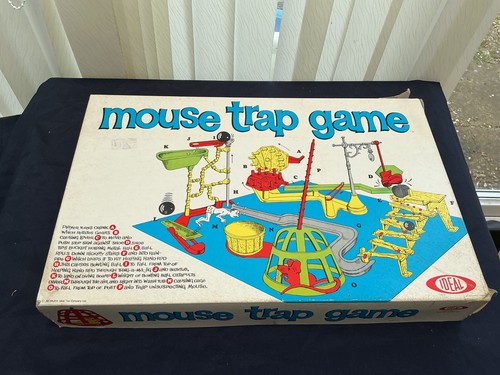 Ideal vintage mouse trap - trap, board