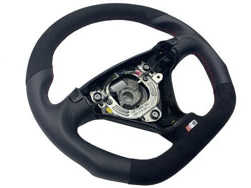 Tuning steering wheel leather