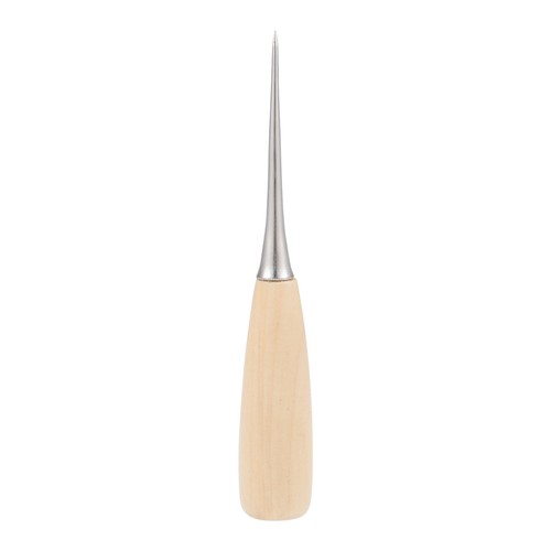 Leather sewing awl wood handle - sewing,