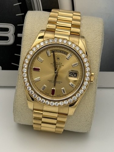 Rolex day date - 41mm, yellow