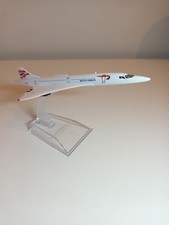 British Airways BA Airline Concorde Aircraft Plane Display Model - 16cm - 1/400