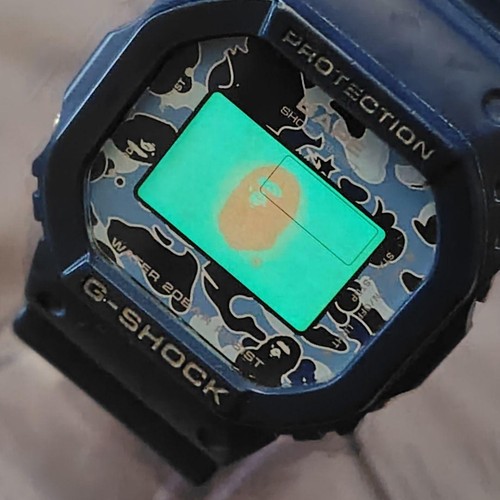 Casio shock 5600vt bape a - g-shock,