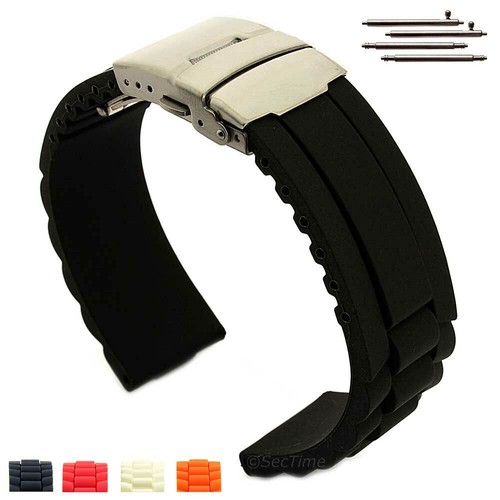 Silicone rubber watch strap - silicone,
