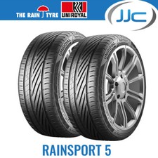 2 x Uniroyal RainSport 5 195/55/15 85H Performance Road Tyres