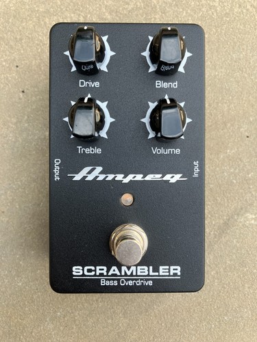 Ampeg scrambler bass overdrive - ampeg,