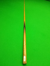 J.P Mannock - Pear shaft, 1pc Snooker cue by Burroughes & Watts - Anti Grip Cue