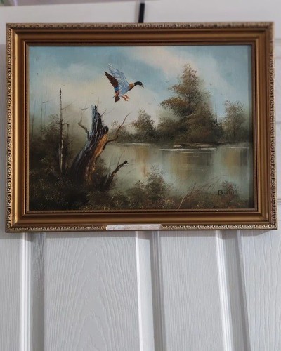 Vintage oil painting - vintage,