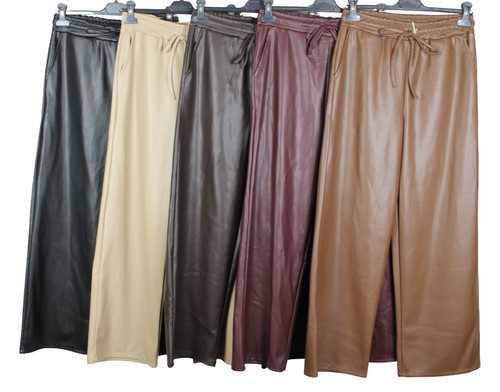 New ladies faux leather look - ladies,