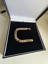9ct Gold Men’s Curb Bracelet