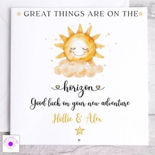 Personalised Good Luck On Your