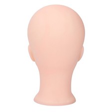 PVC Bald Mannequin Head With