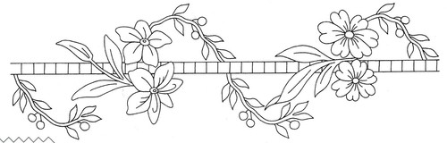 Embroidery transfer iron - iron, on