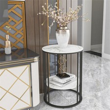 FATIVO Marble Side End Table