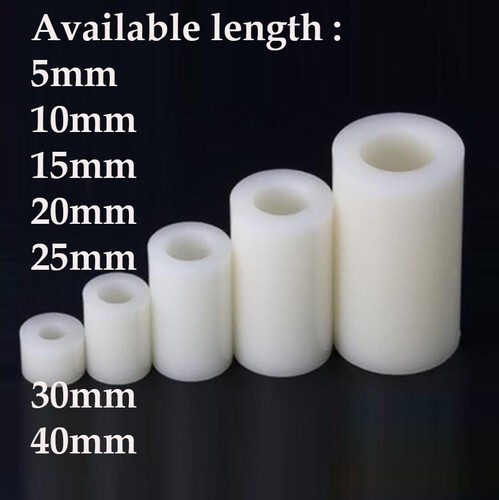 White nylon spacer standoff - spacer,