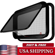 RV Exit Window 30" x 20" Camper Replacement Push Out Emergency Window Jhdysdwpnc