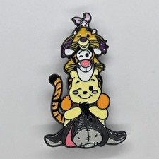 Winnie Pooh Pin Badge Tigger Piglet Rabbit Eeyore Disney