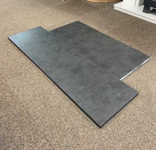 Slate hearth set ideal for - hearth,