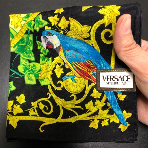 Mint versace handkerchief - mint,