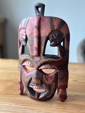 Vintage Hand Carved Wood
